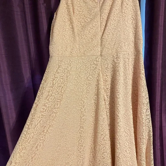 Light pink lace dress - Picture 2 of 9